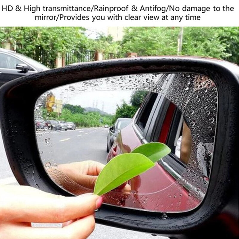 folie protecție oglinzi auto împotriva ploii și ceții