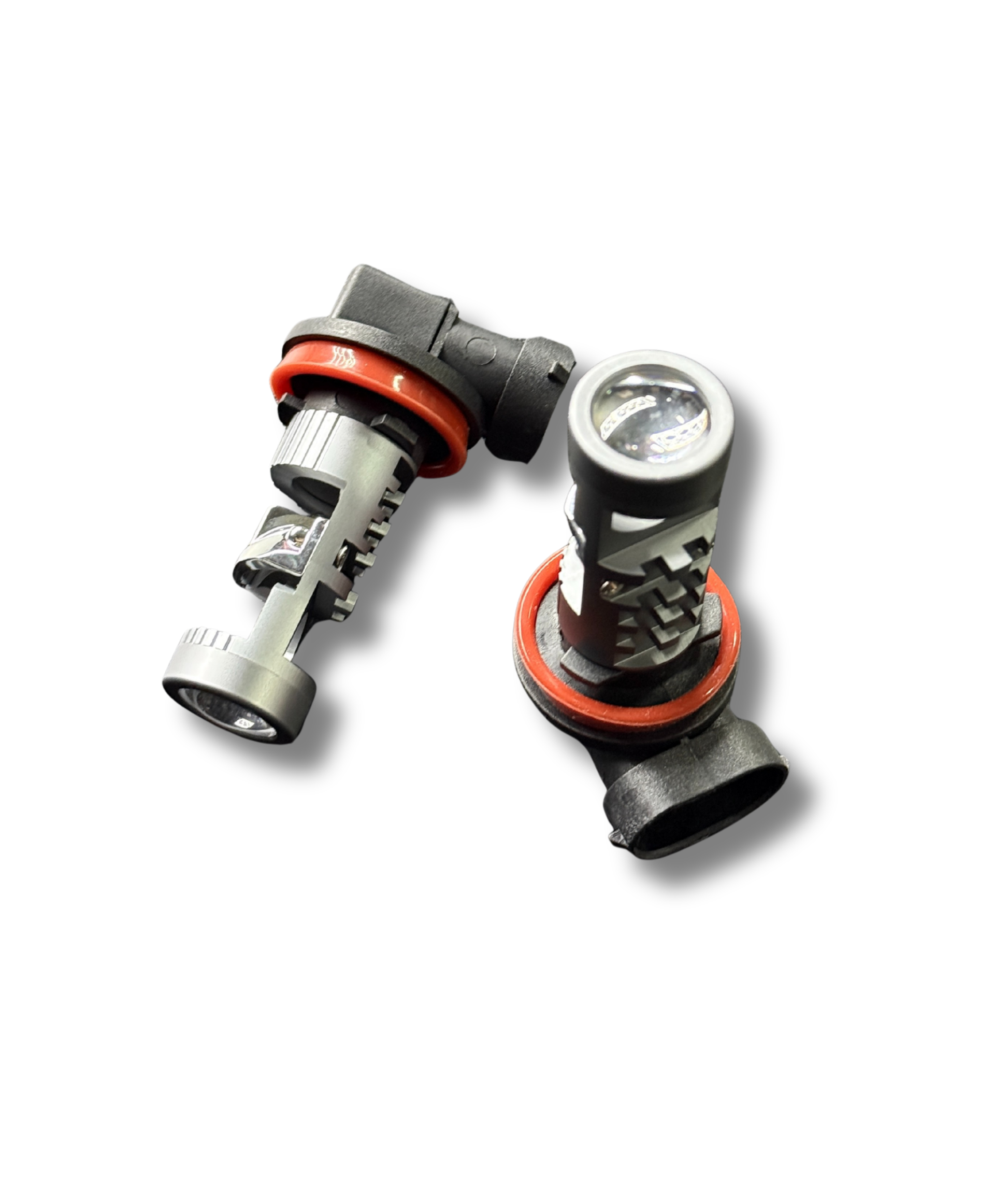 Set 2 becuri LED H11 6500K cu chip 3570 pentru faruri auto