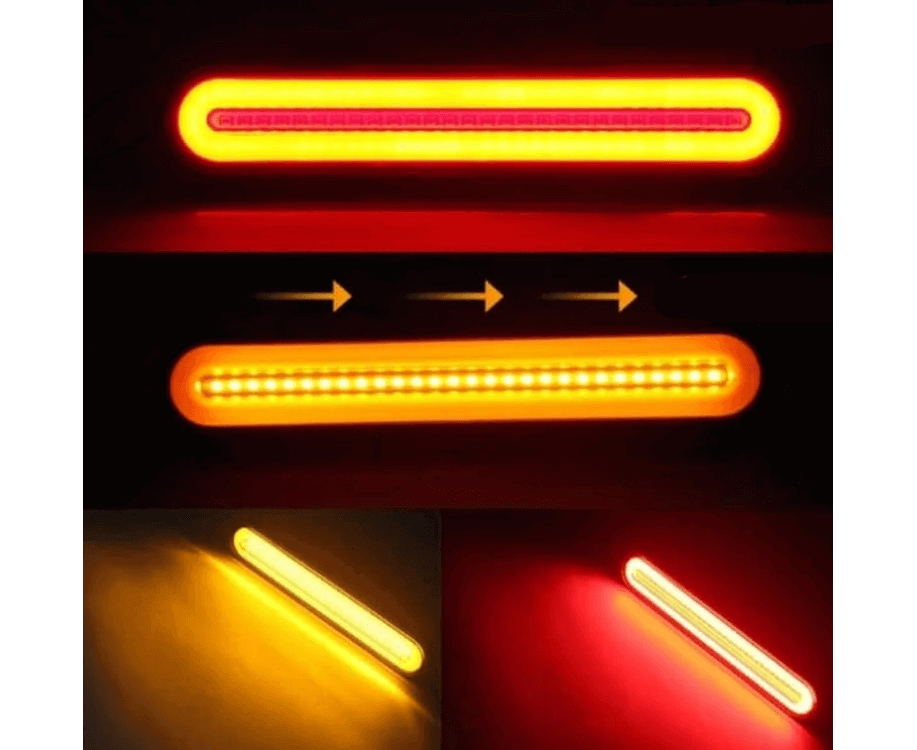 Becuri Spate LED Auto - Semnalizare Dinamică, 2000W