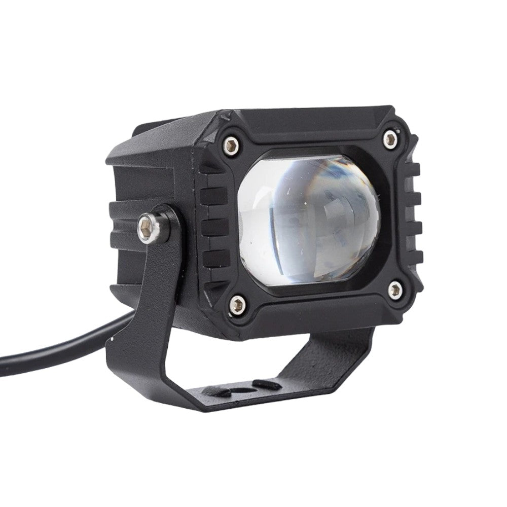 iluminare auto LED cu lupă fascicul concentrat 25W