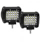 Bară proiector LED auto off-road 72W cu 24 LED-uri