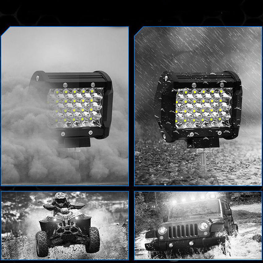 Iluminare auto off-road 72W pentru ATV-uri și camioane