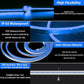 Furtun LED Neon Flex 220V – Iluminare Puternică Alb Rece, Roșu, Alb Cald, Alb Natural, Mov, Albastru, Galben Lămâie