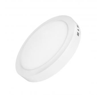 Spot LED rotund 24W montat pe zid sau tavan, lumină 3000K