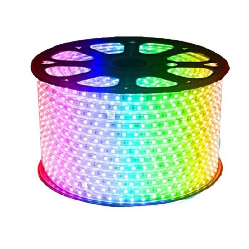 Bandă LED RGB 5050 Premium - 60 LED-uri/m, Protecție Cauciuc Extra Durabilă