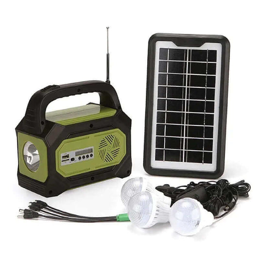 Kit Solar Camping MP3 Bluetooth