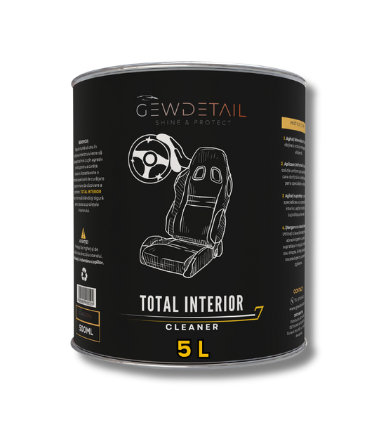 Curățare Interior Auto - Soluție GEWDETAIL 5 Litri