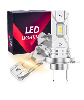 Becuri LED Auto CANBUS 100% Legale – Lumina Galbena 4000K, Putere Mare si Vizibilitate Maxima