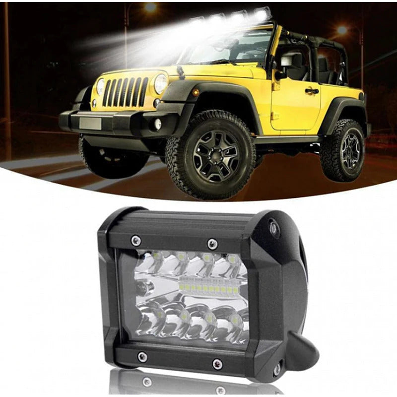 Proiector LED Auto 60W Rezistent la Apă pentru Off-Road