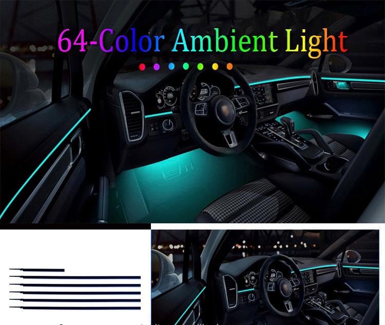 Fir flexibil luminos RGB pentru ambient plăcut