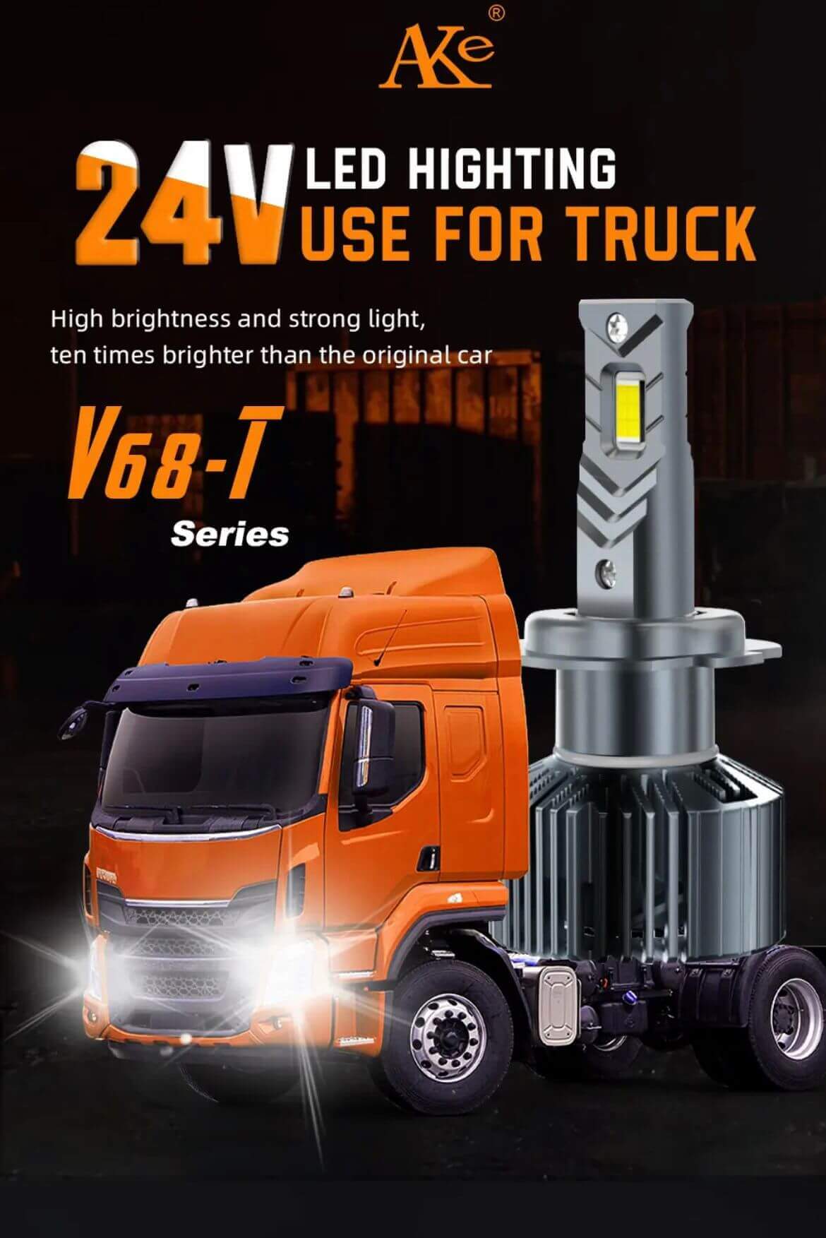 Bec LED H4 pentru Camion