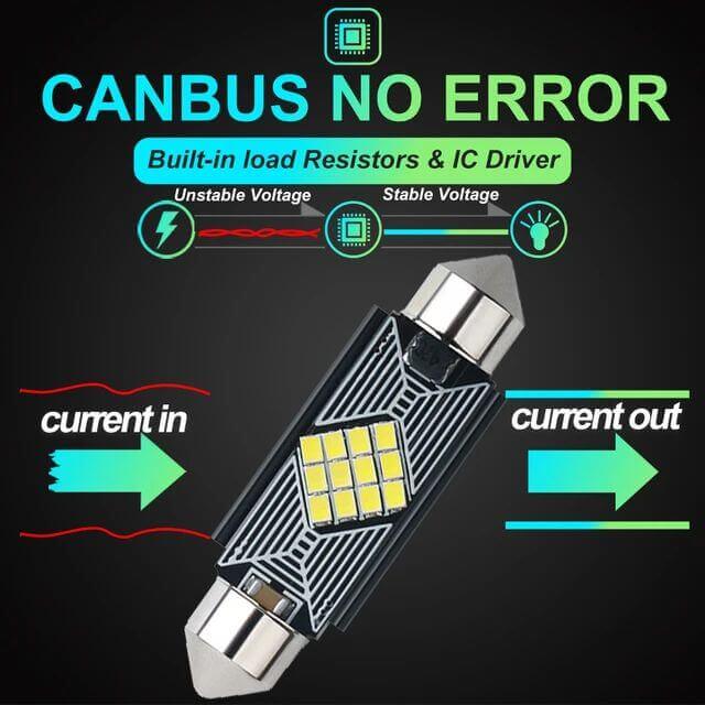 Lumină interior auto - LED Canbus 12V