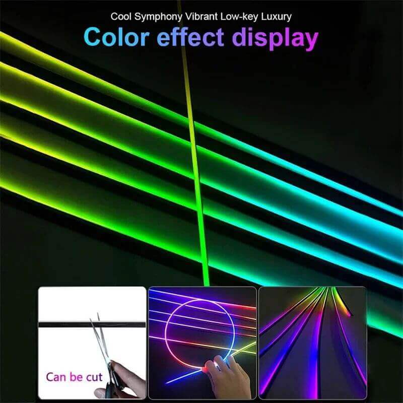 Lumină RGB pentru Interior Auto