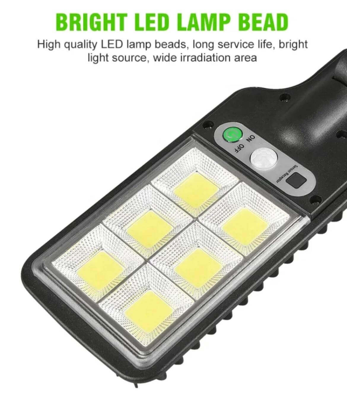 72 LED-uri COB Eficiente