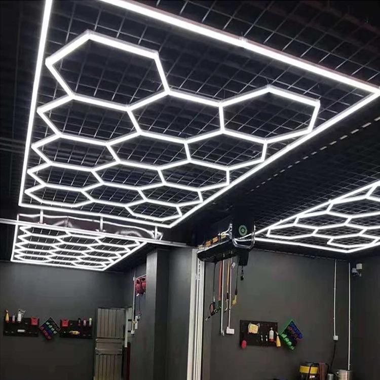 Aplica LED HoneyComb cu 14 hexagoane, dimensiuni mari