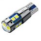 Bec auto LED T10 W5W 3030 alb tehnologie CANBUS