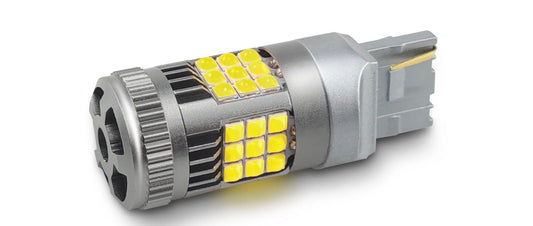 Set 2 Becuri LED T20 CANBUS 150W 15.000 Lumeni 6000K Ventilator