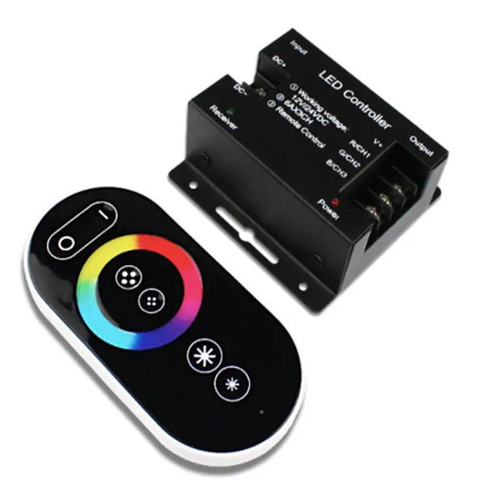 Controller Touch Dimmer pentru Bandă LED RGB 12-24V