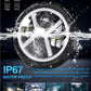 lupa led far auto puternic 95w lumina intensă