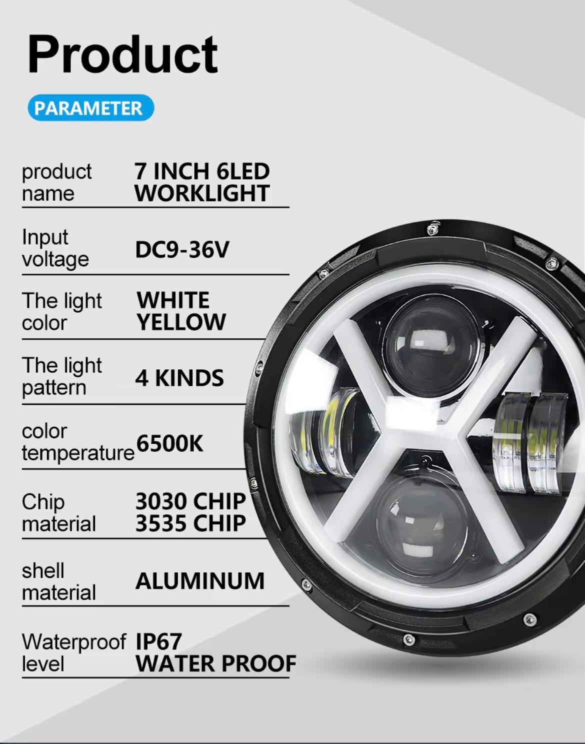 far led auto 95w 6500k lumina alba rece
