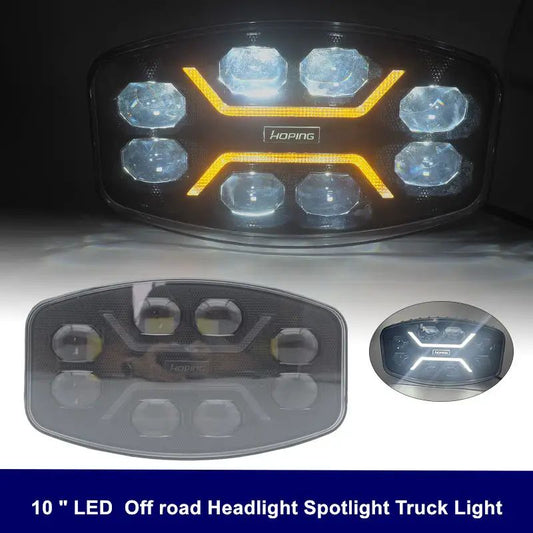 proiector LED 10 inch 60W pentru camioane și off-road