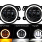 Montaj proiectoare LED 3.5 inch cu mufă H11 pe Dacia – compatibilitate perfectă