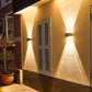 aplica LED solară cu 2 moduri iluminare