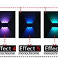 iluminare decorativă solară cu LED RGB și design modern