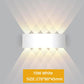 lampă aplica LED exterior albă 10W alb cald și alb rece