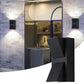 lampă-led-exterior-neagră-6w-alb-cald-sus-jos