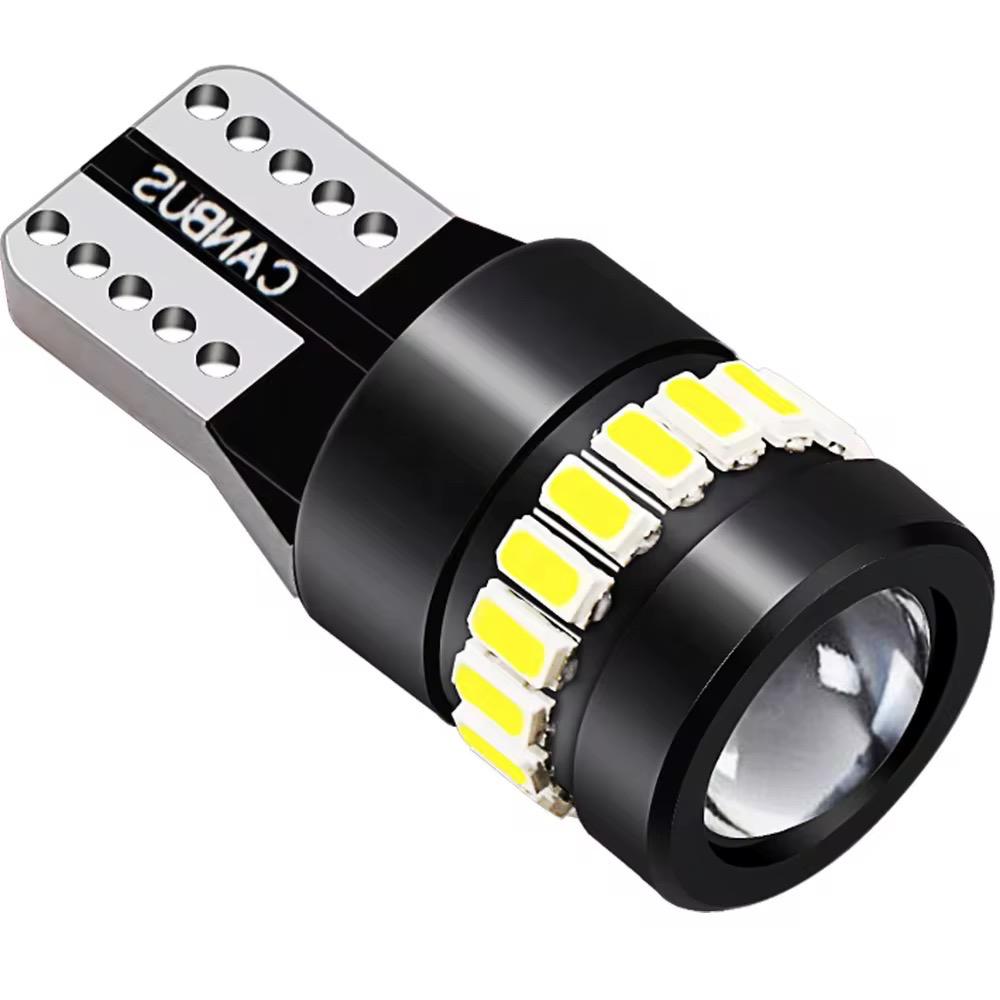 Becuri LED T10 2016 Plug & Play 18 SMD Alb Rece 6500K CANBUS