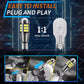 Becuri LED T15 3030 27 SMD Alb Rece luminozitate maximă