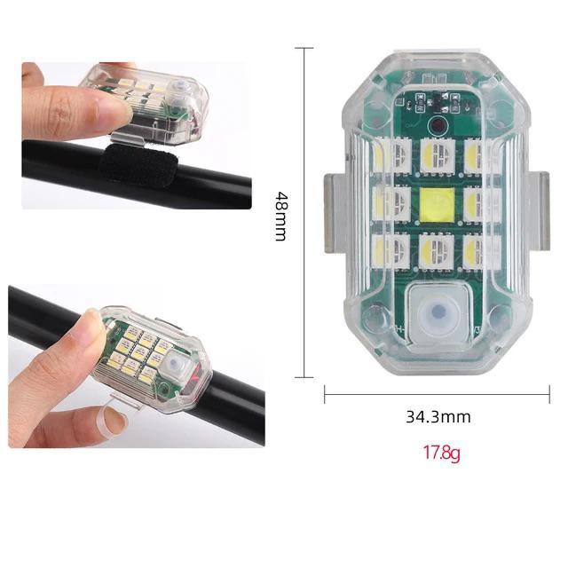 Lămpi LED 9 culori RGB cu baterie 3500mAh și USB