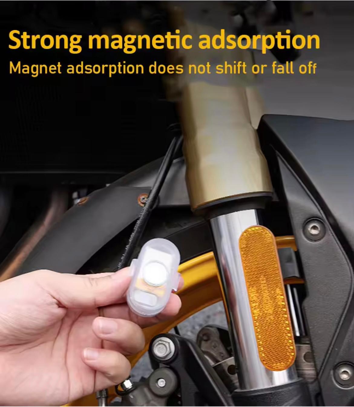 Lămpi stroboscop auto cu montare magnetică, adezivă și elastică