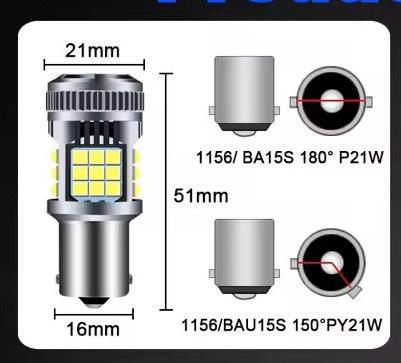 bec led auto 36 SMD 4014 pentru pozitie si marsarier