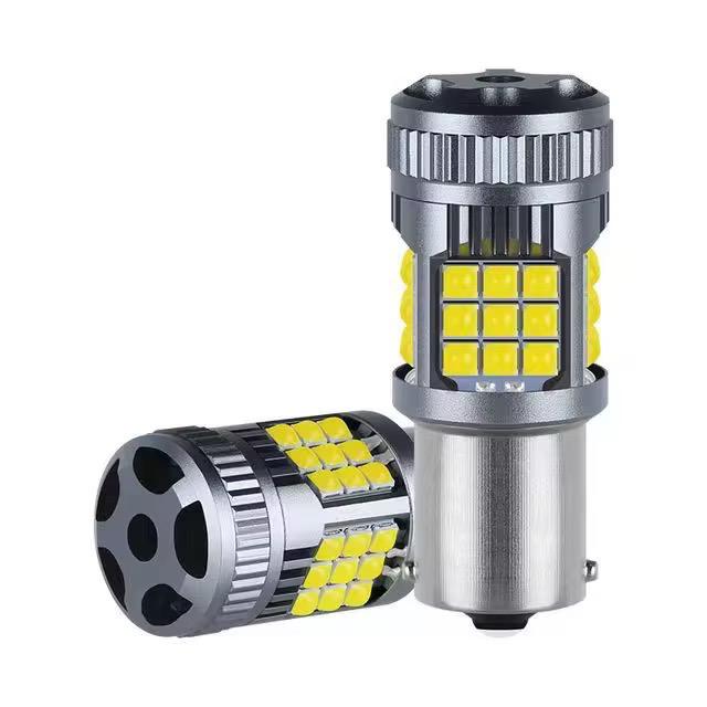 becuri led pozitie si marsarier alb rece canbus 1156 p21w