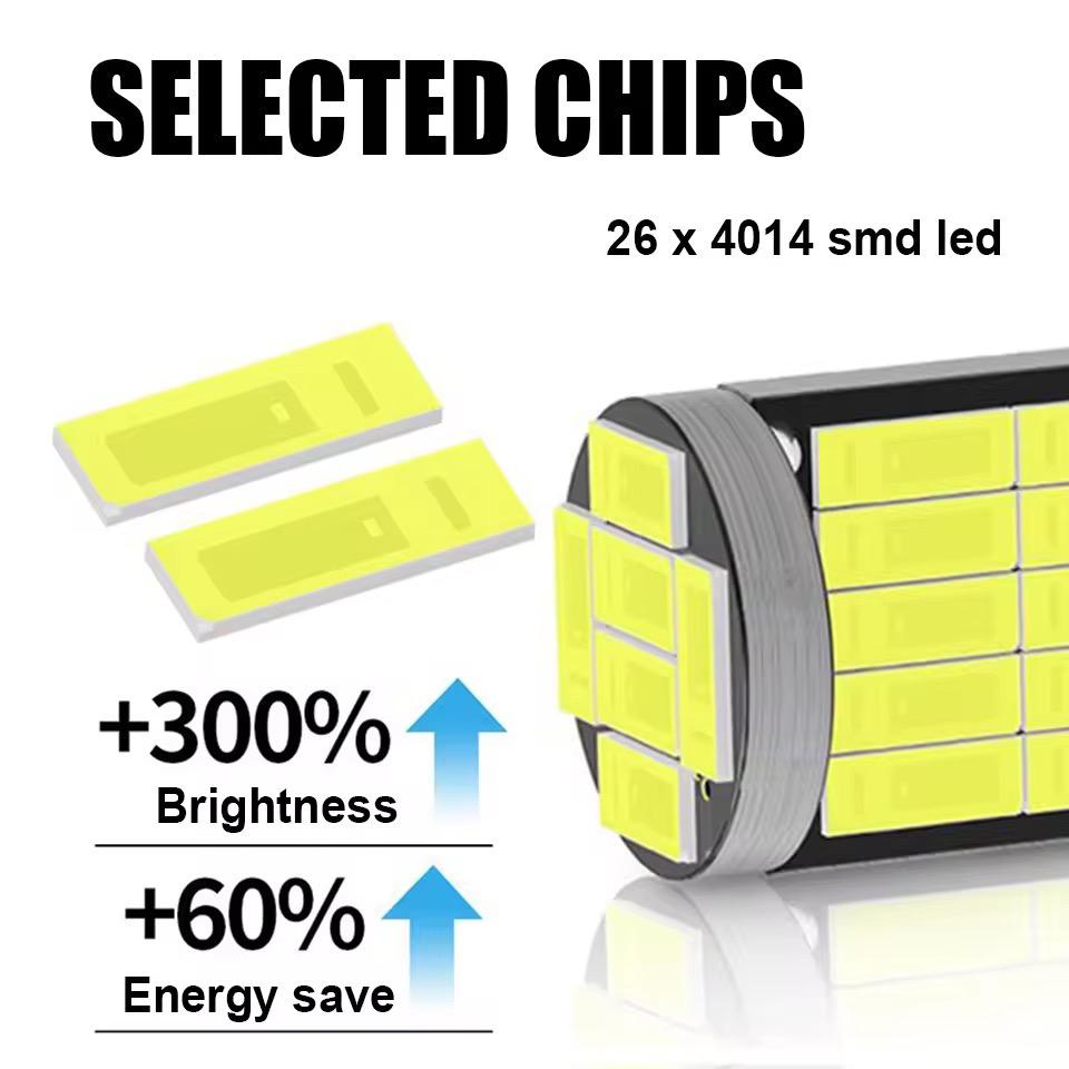 set 2 becuri led pozitie plafoniera portbagaj