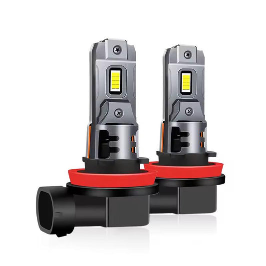 becuri led h11 canbus auto 100w 10000lm chip 3570 alb rece ultra puternic