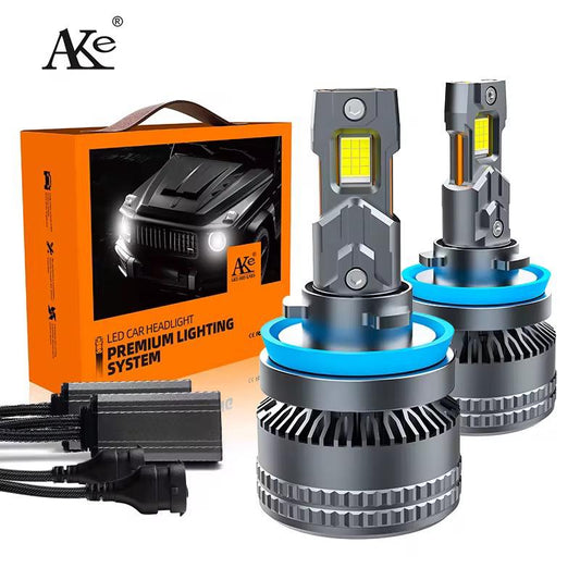 Set 2 becuri LED auto H7 CANBUS 430W 35000LM alb rece 6000K ultra puternic