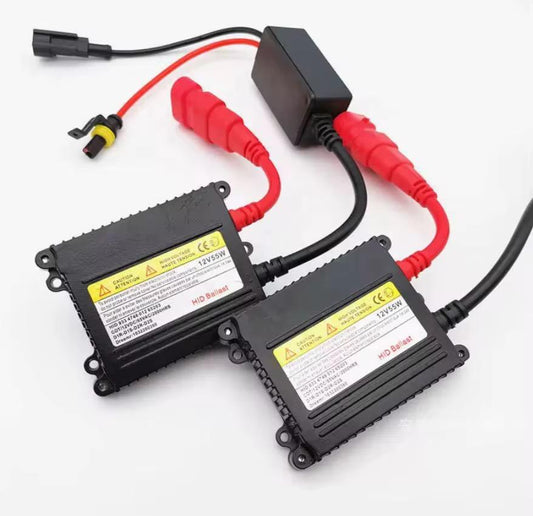 ballast xenon hid slim 55w 12v compatibil d1s d2s h7