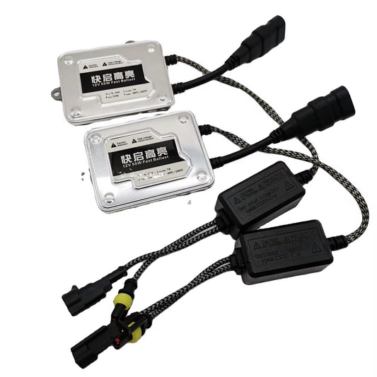 ballast xenon hid slim 55w 12v compatibil d2s h7 h1