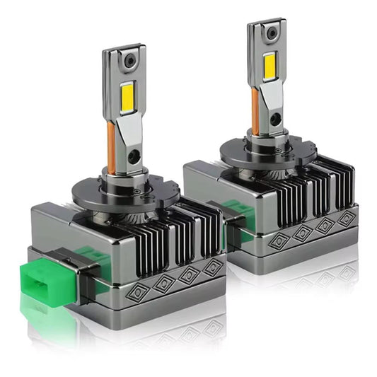becuri xenon hid-led d1s d1r auto canbus 200w 20000lm lumina alba intensa