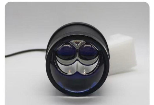 lupe proiector led auto 3 inch laser h11 h8 30000lm faza scurta si lunga