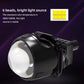 set 2 lupe far auto led 3 inch iluminare puternica pentru faruri
