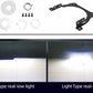 lupe proiector far auto 3 inch led 30000 lumeni upgrade faruri masina