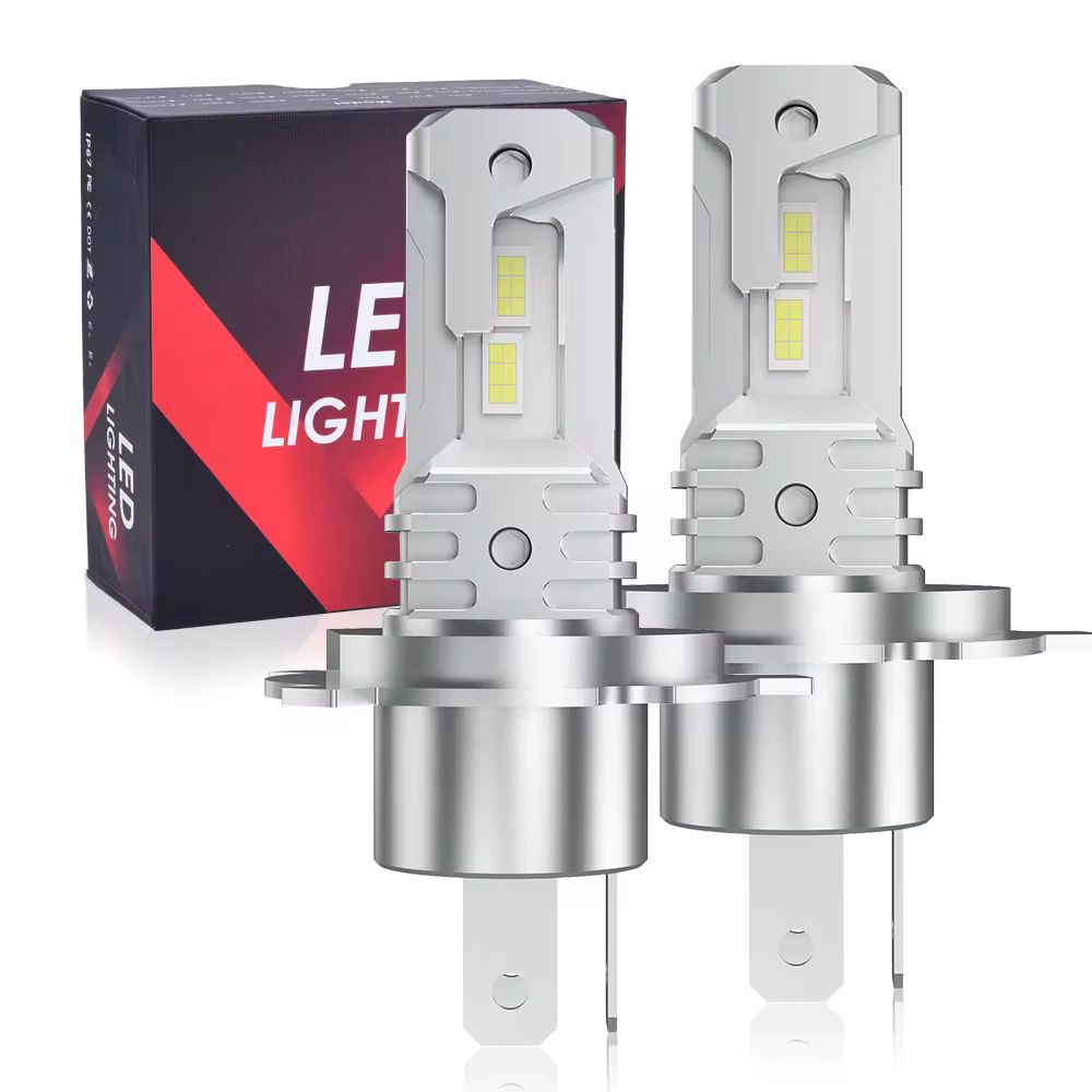 becuri led auto h4 canbus 120w 15000lm alb cald lumina galbena