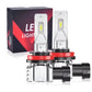 becuri led auto h11 h8 h9 canbus 120w 15000lm alb cald galben