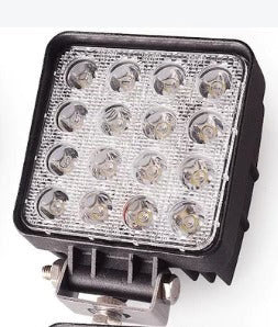 Proiector LED Auto 48W Pătrat, Rezistent la Apă