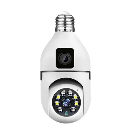 camera supraveghere tip bec WiFi 360 grade E27 Full HD