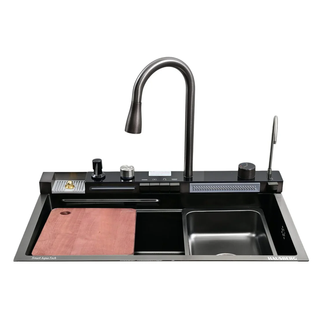 chiuvetă multifuncțională 80x45 inox cu afișaj digital